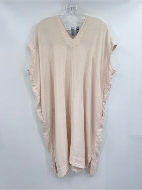 Atelier Delphine crescent dress linen cotton S